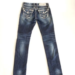 Rock Revival Buckle Elaina Skinny Jean's 27x29